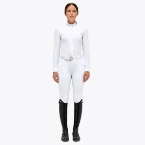 POLO DA CONCORSO DONNA MANICA LUNGA CAVALLERIA TOSCANA
