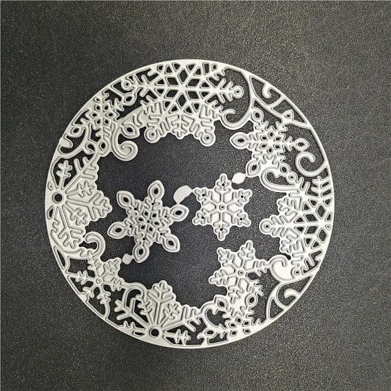 Printable Heaven Large Cutting Die - Circular Snowflake (1pc) (PW-WG25629-01)