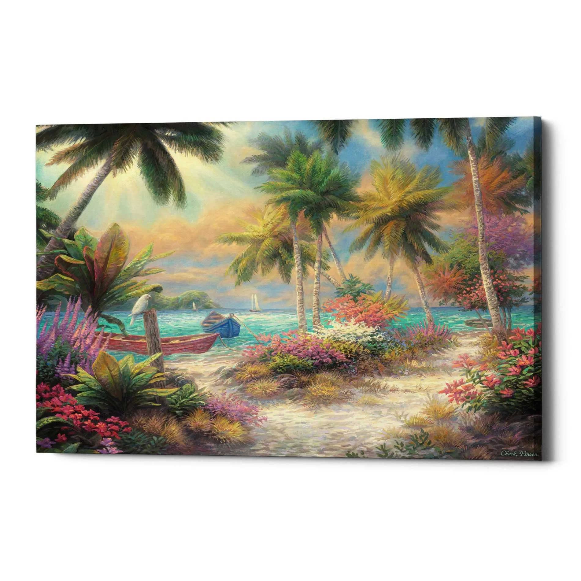 "Isle of Palms" by Chuck Pinson, Giclee Canvas Wall Art