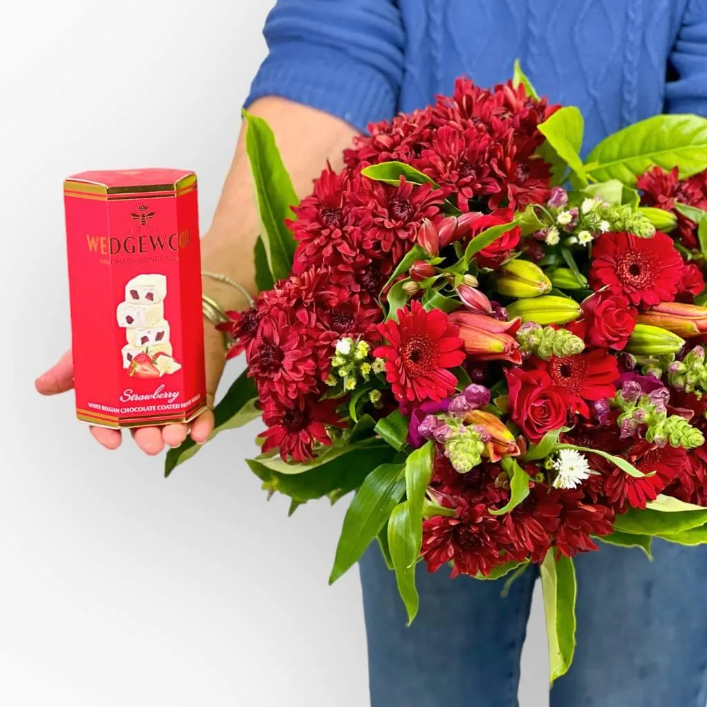 Red Petal Poetry Bouquet