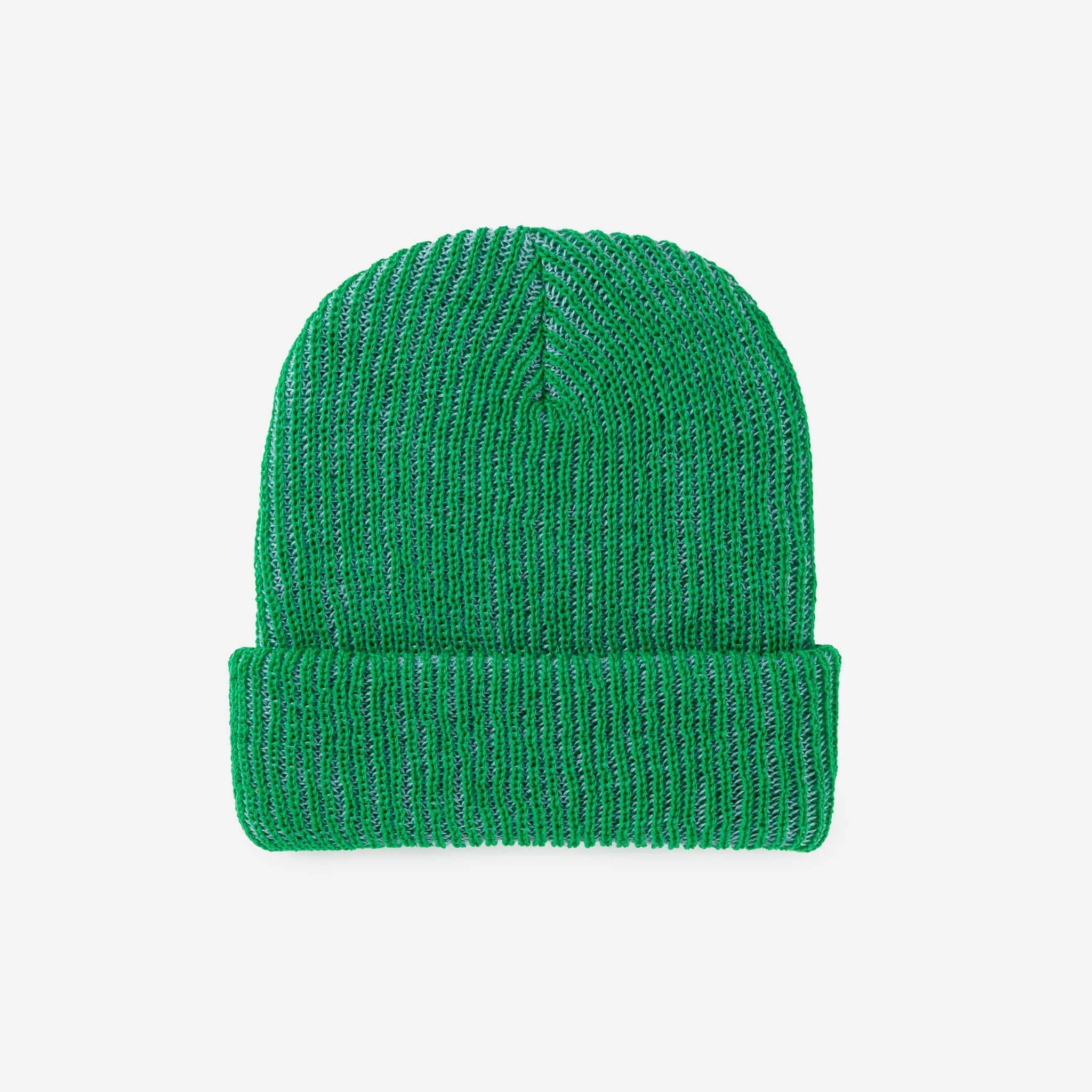 Rib Knit Beanie - Teal Lilac