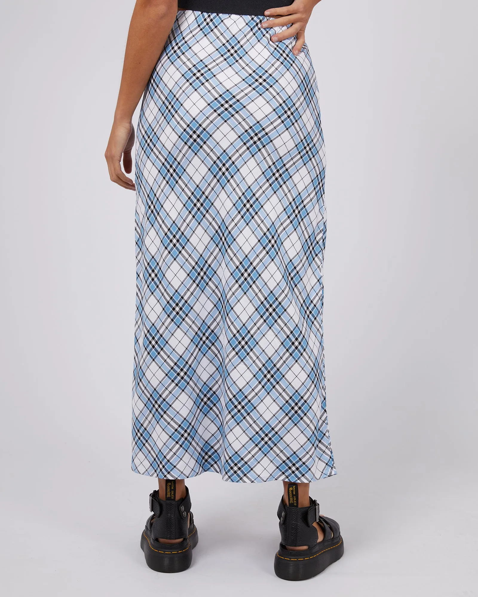 Rixie Maxi Skirt Blue