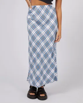 Rixie Maxi Skirt Blue