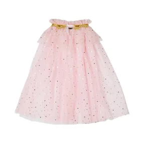 Rock Your Kid Starry Pink Tulle Cape