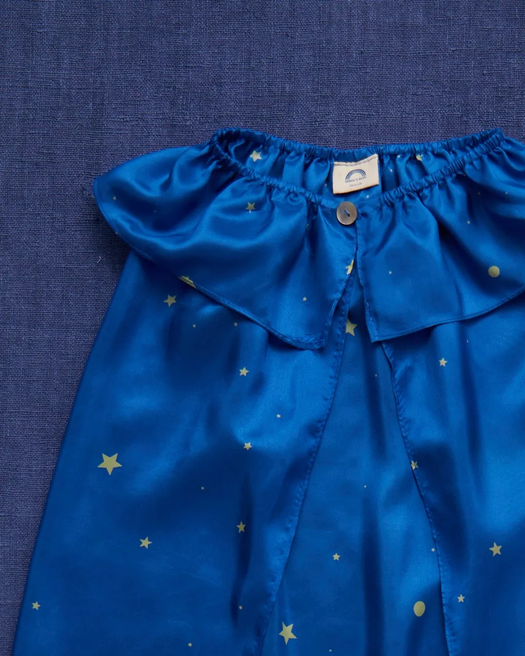 Sarah's Silks | Silk Cape in Starry Night