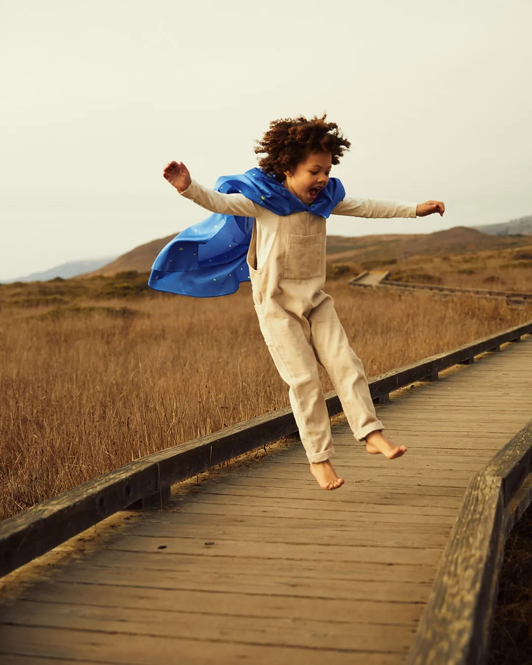 Sarah's Silks | Silk Cape in Starry Night
