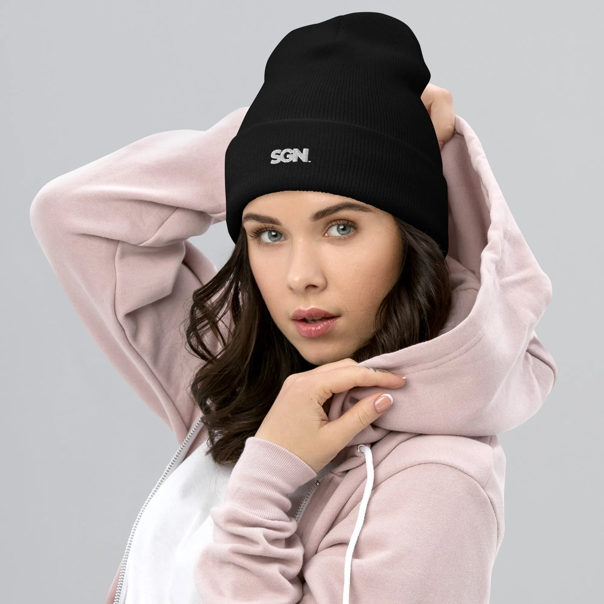 SGN Signature Logo - Cuffed Beanie