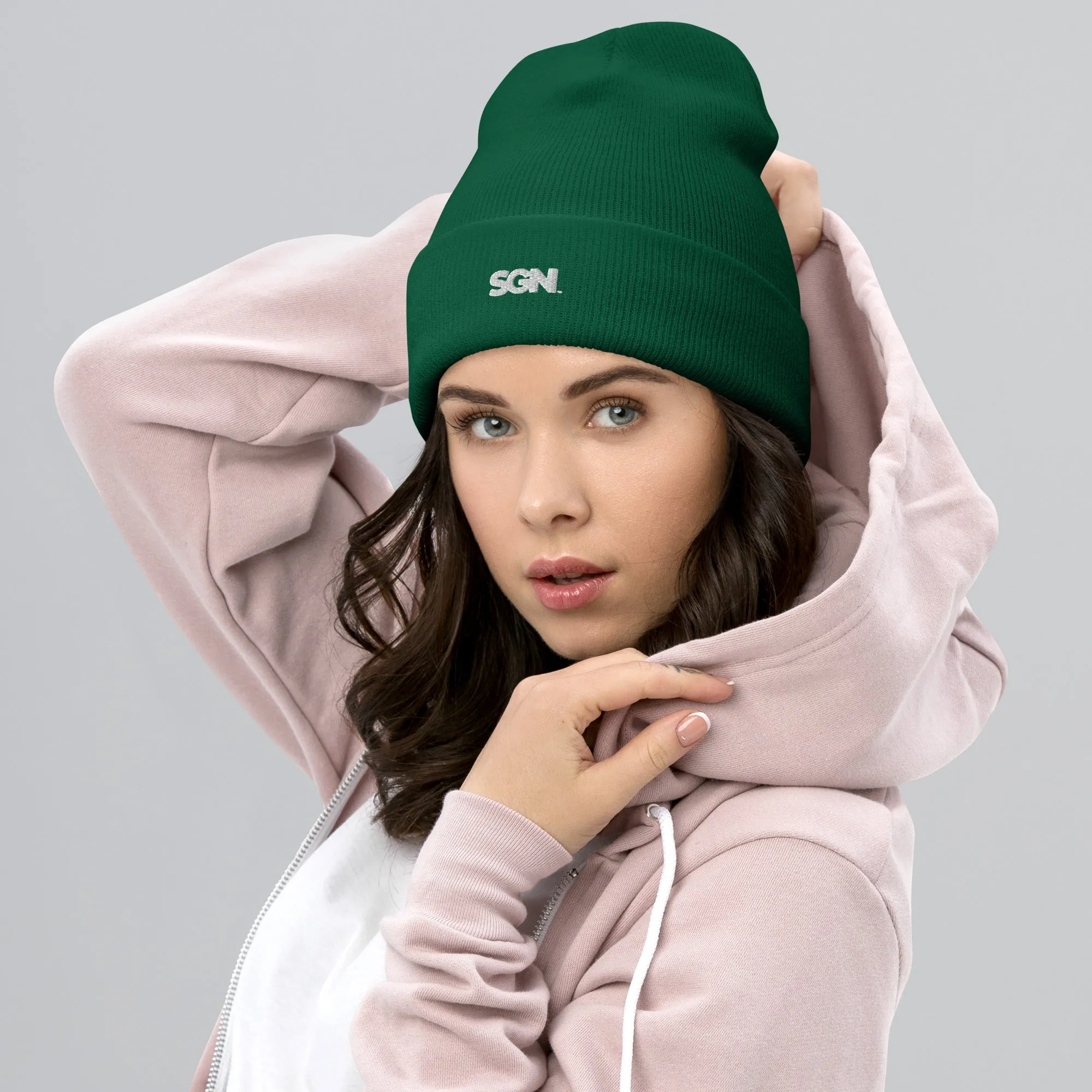 SGN Signature Logo - Cuffed Beanie
