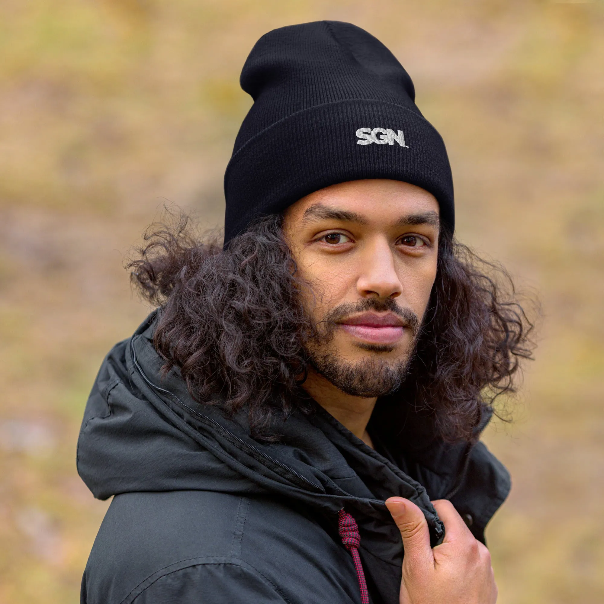 SGN Signature Logo - Cuffed Beanie
