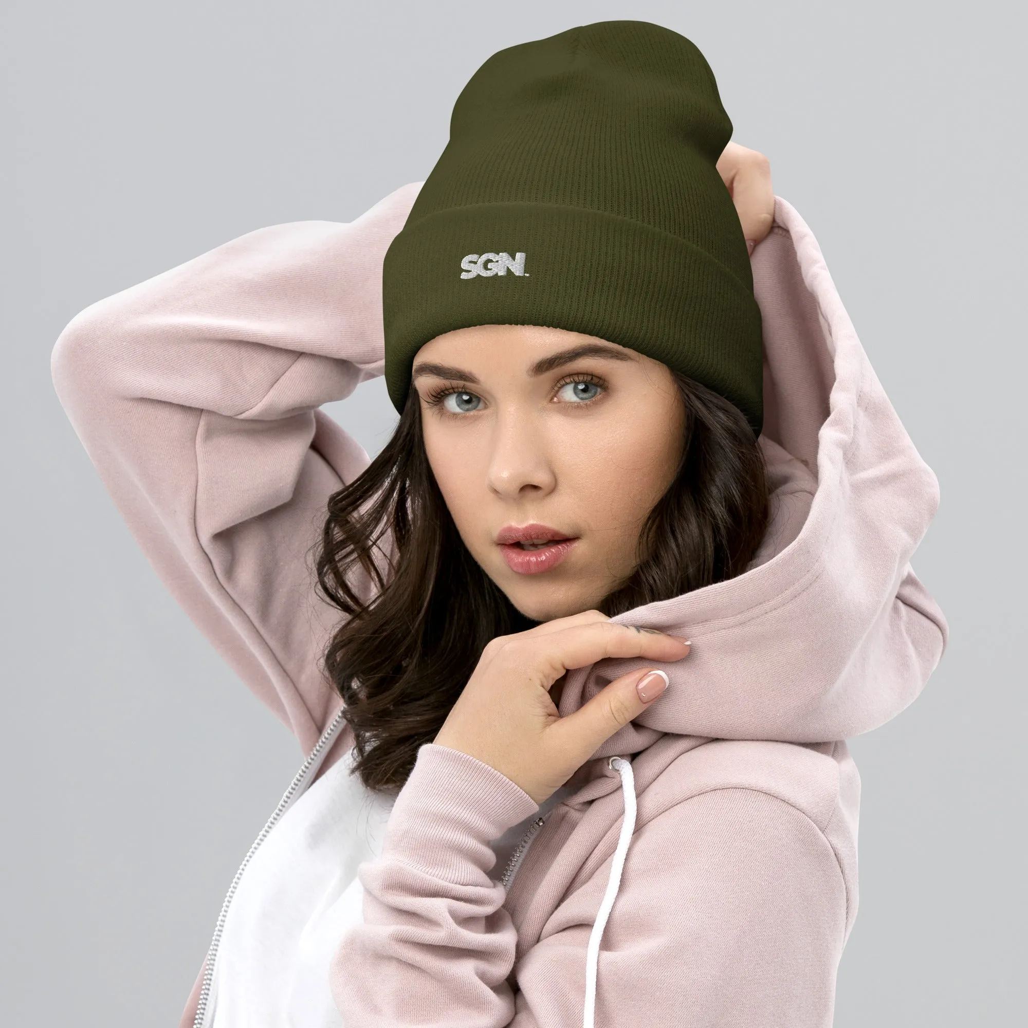 SGN Signature Logo - Cuffed Beanie