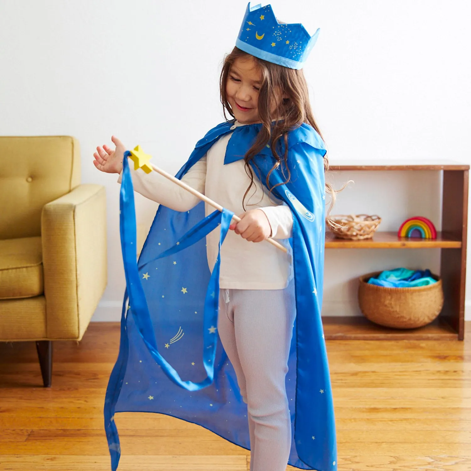 Silk Cape - Starry Night