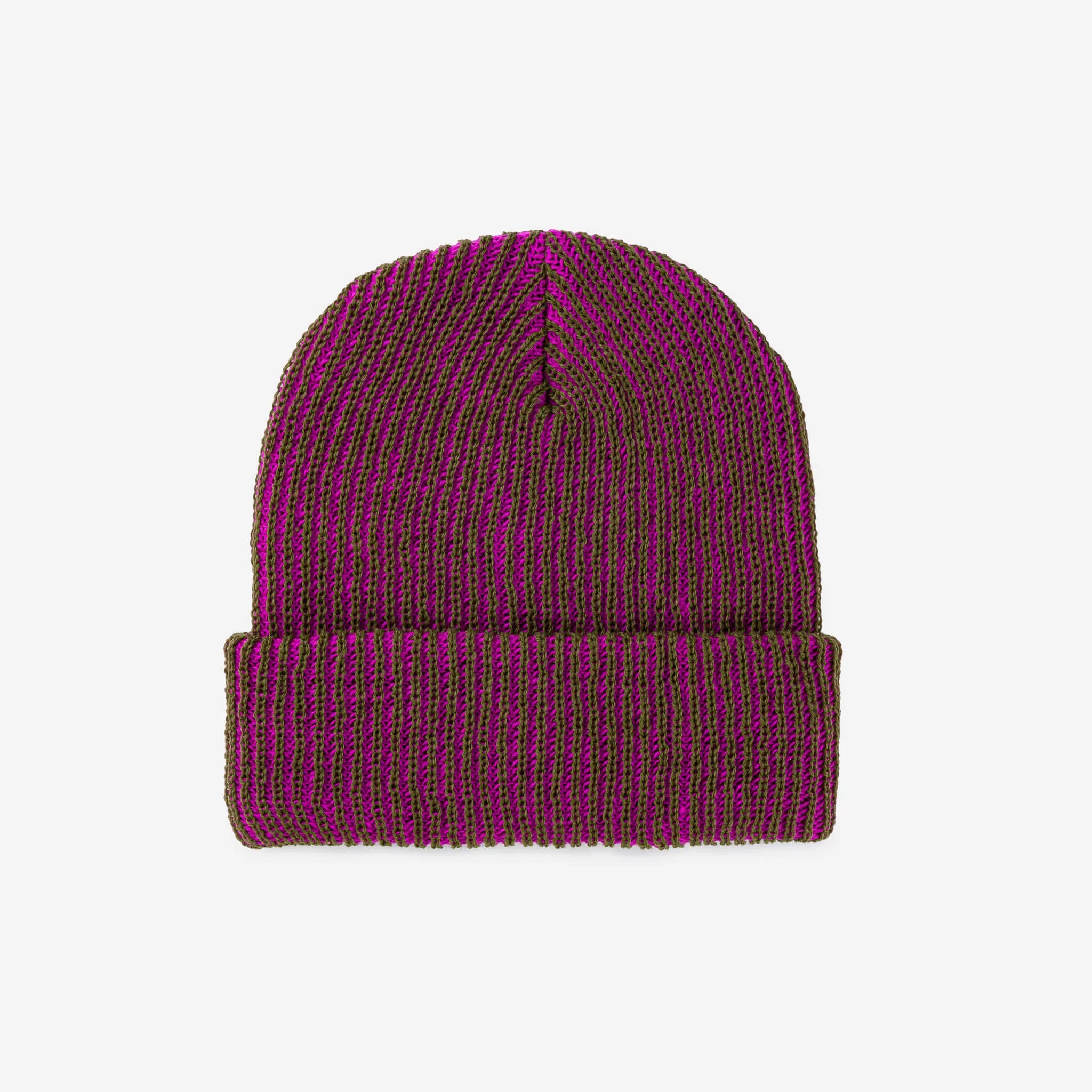 Simple Rib Knit Beanie