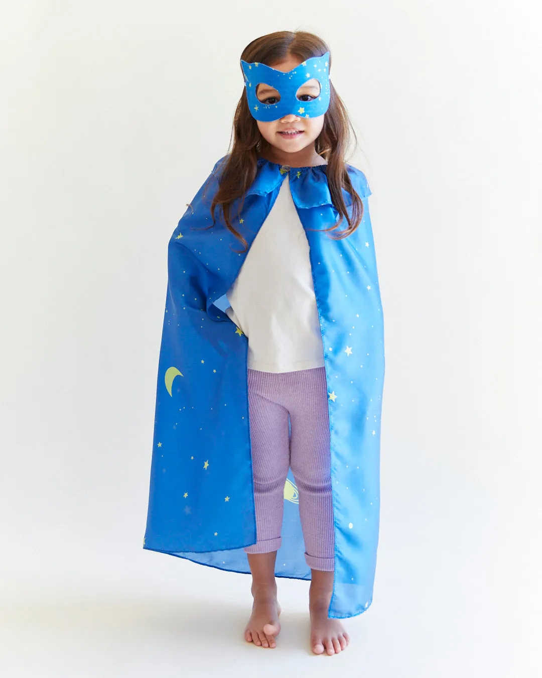 Starry Superhero Cape and Mask Set: Unleash Your Inner Hero