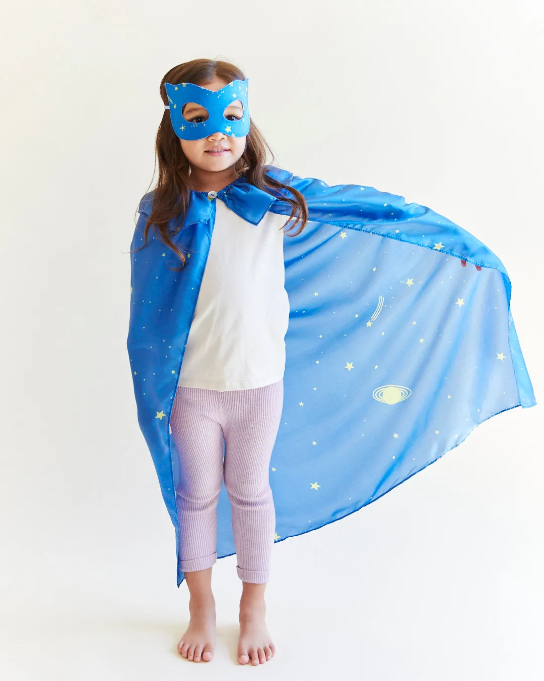 Starry Superhero Cape and Mask Set: Unleash Your Inner Hero