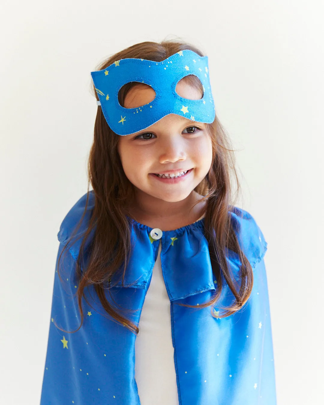 Starry Superhero Cape and Mask Set: Unleash Your Inner Hero