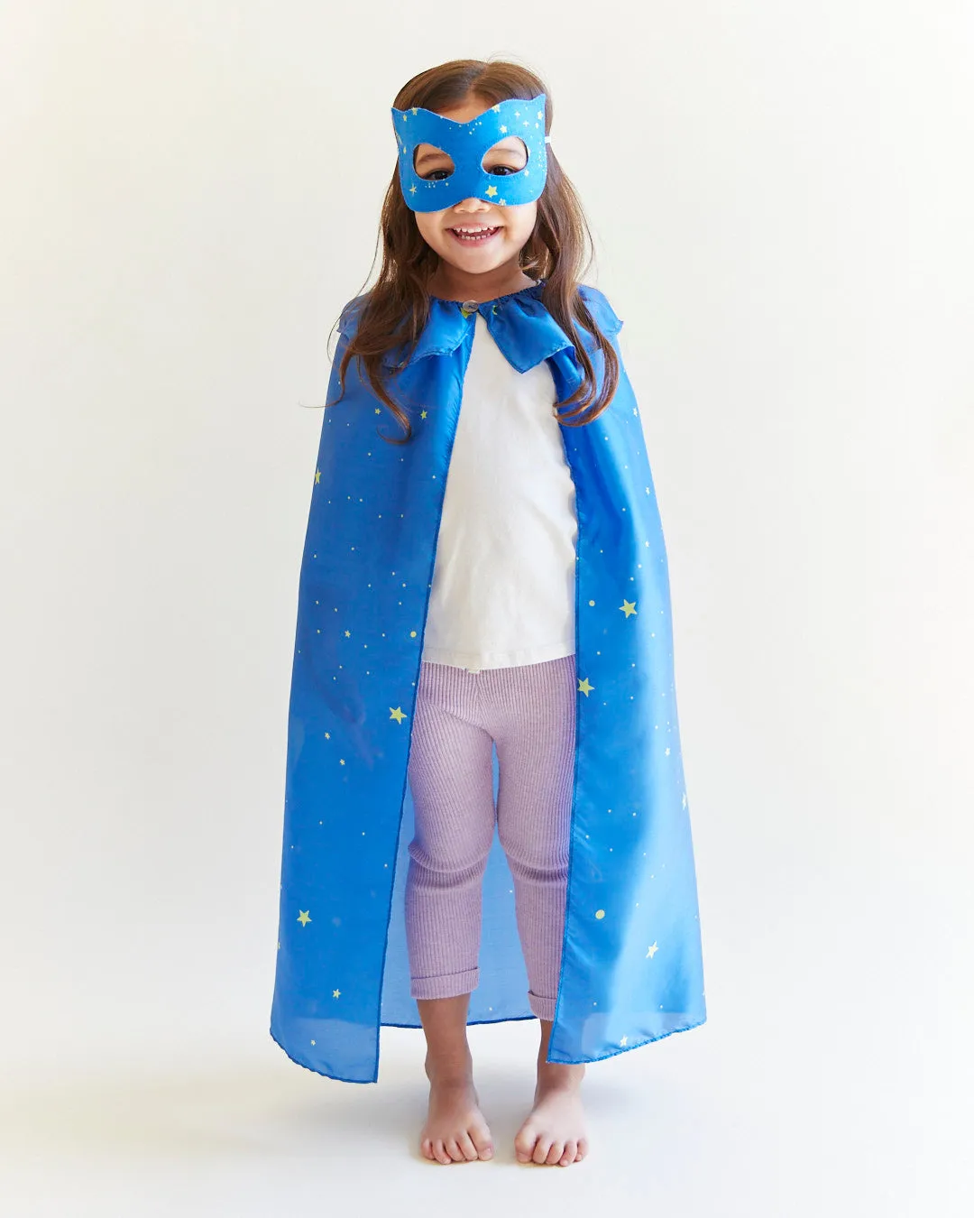 Starry Superhero Cape and Mask Set: Unleash Your Inner Hero