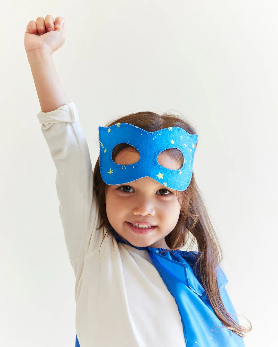 Starry Superhero Cape and Mask Set: Unleash Your Inner Hero
