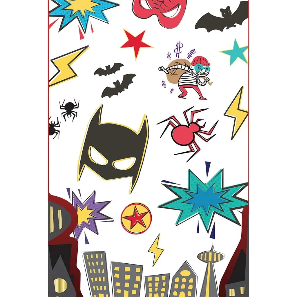 Superhero Temporary Tattoos