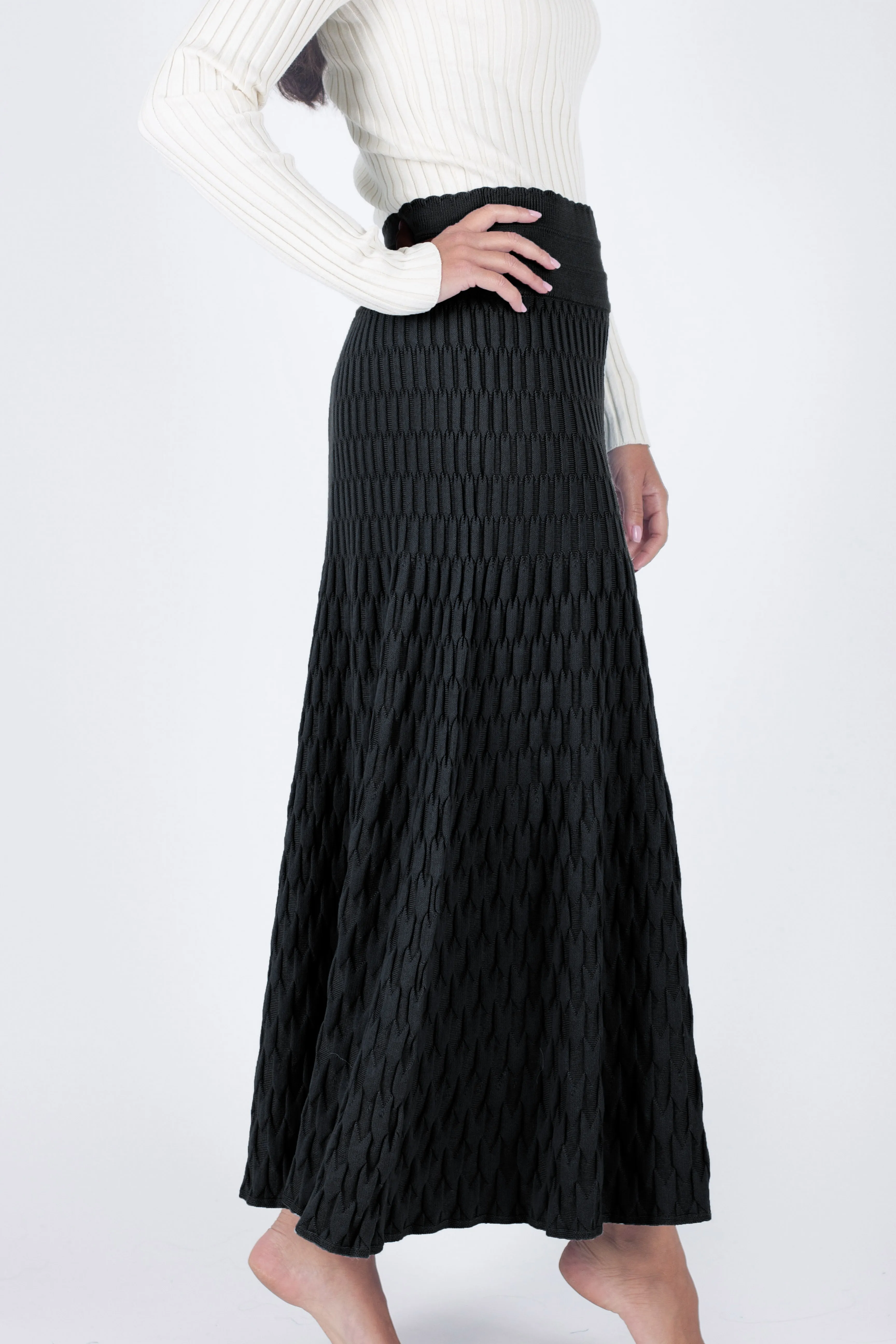 SUSAN SKIRT (BLACK)