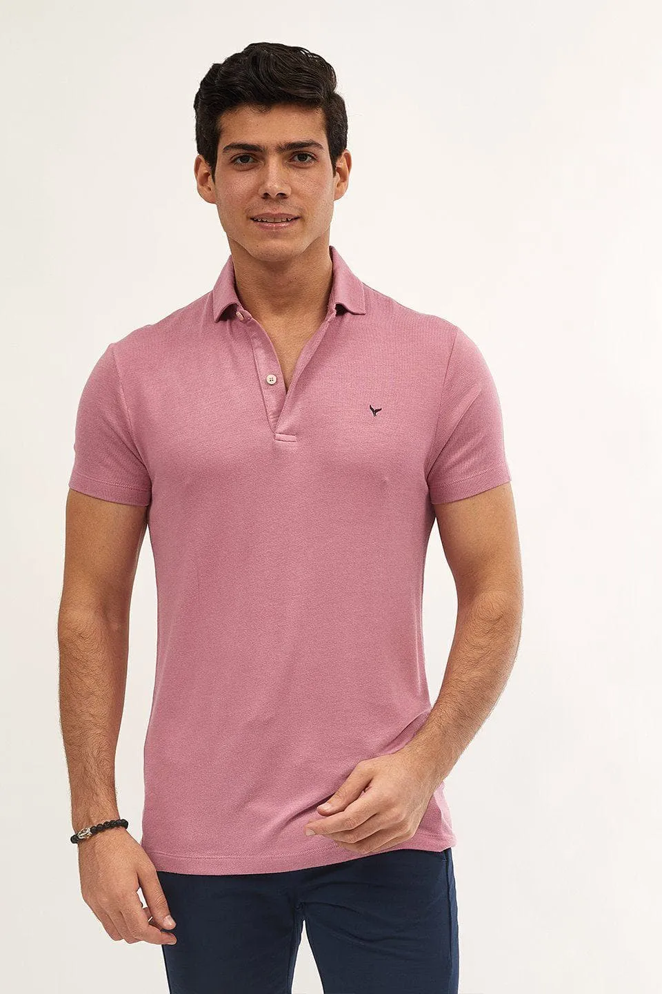 Textured Polo shirt - CASSIS