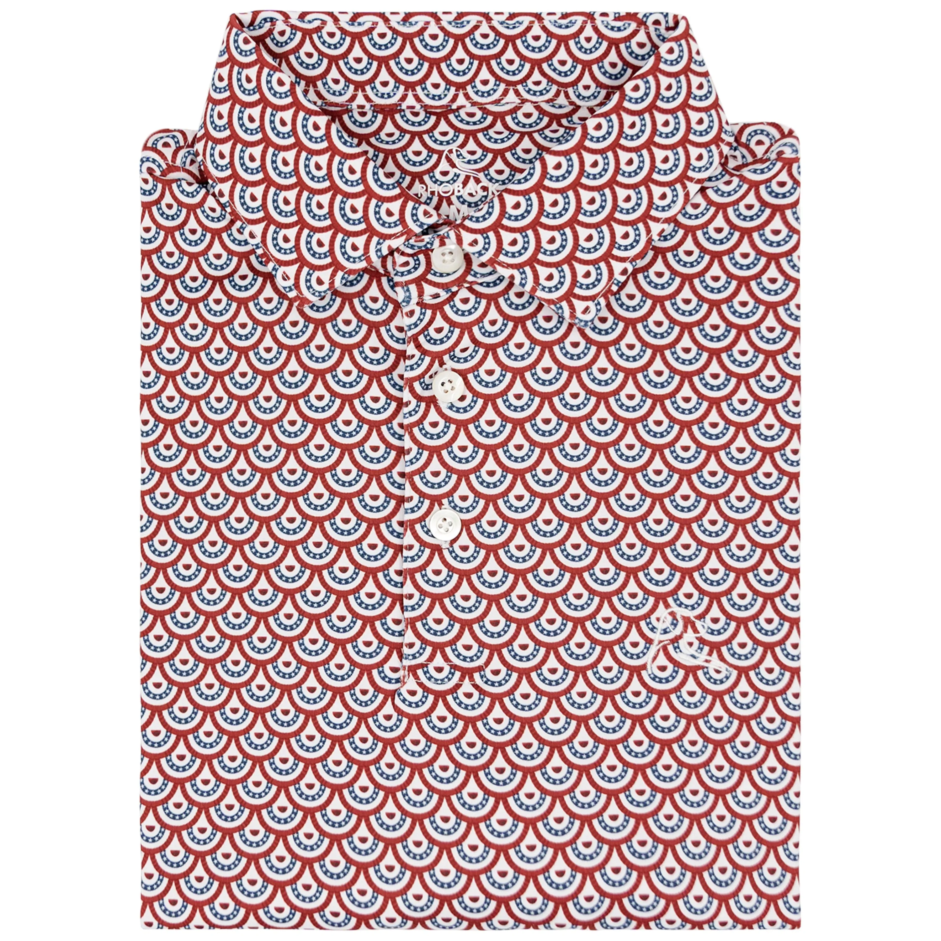 The Bunting | Performance Polo | The Bunting - Flag Red/White
