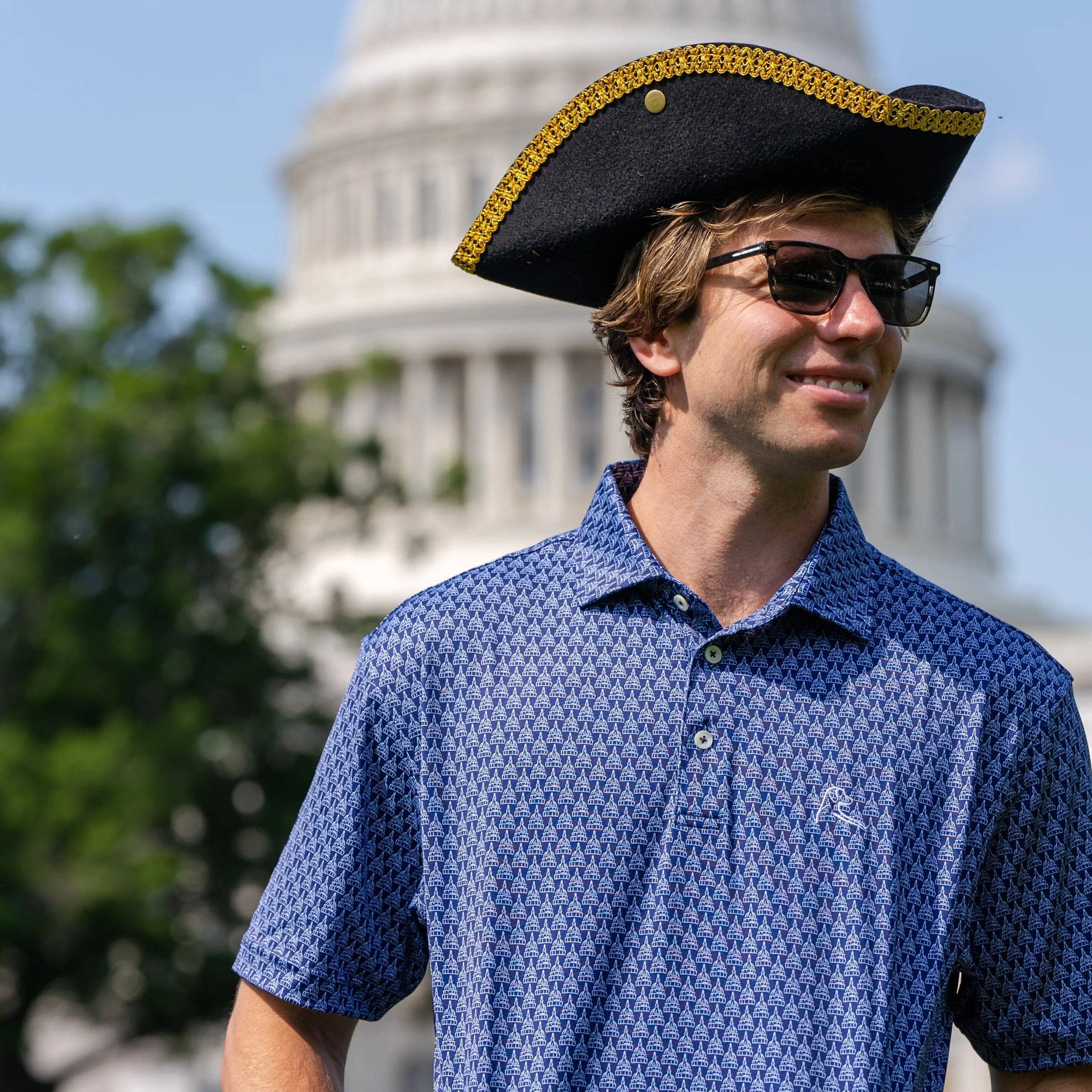 The Capitol Hill | Performance Polo | The Capitol Hill - Admiral Navy - USA