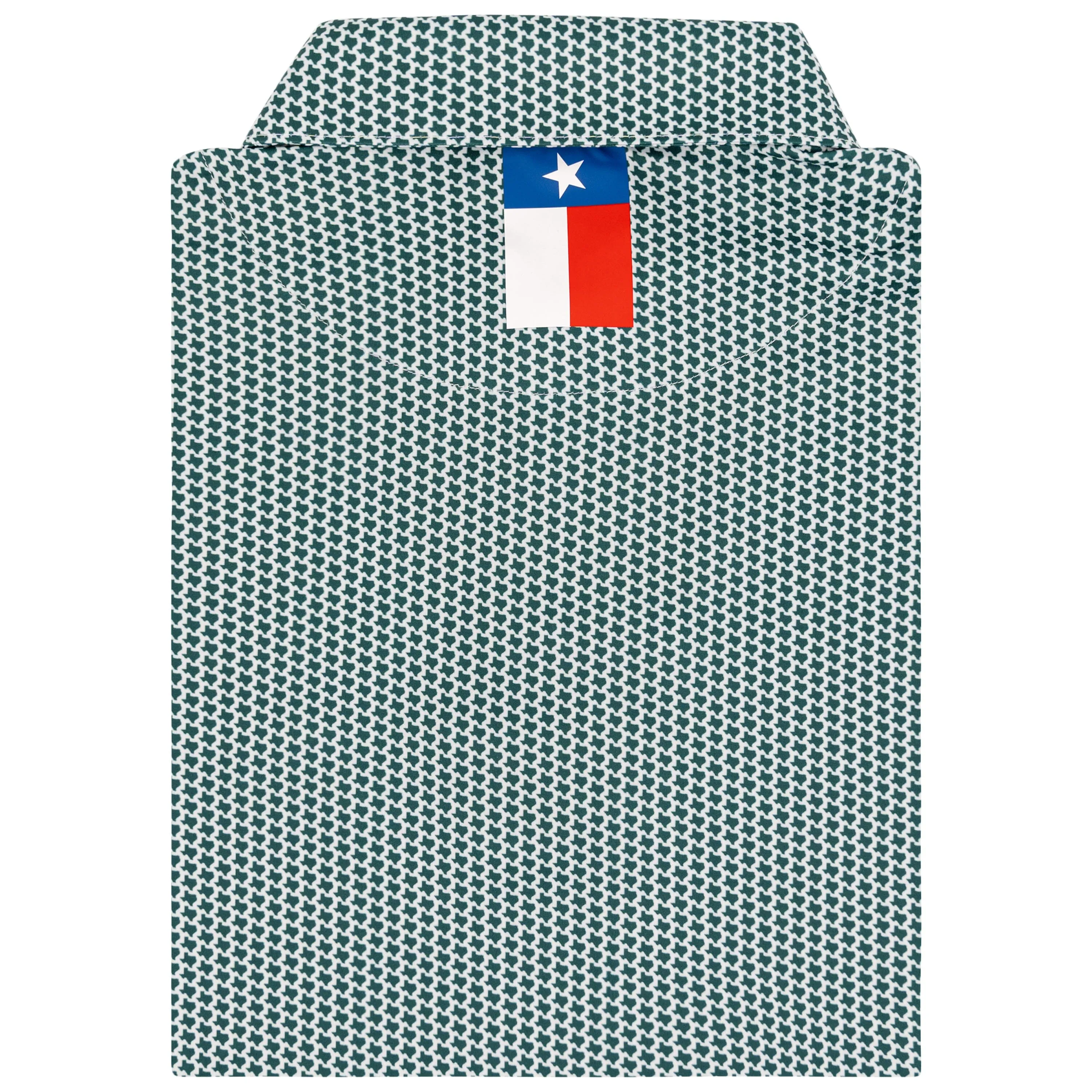 The Don't Mess | Performance Polo | The Don't Mess - Forest Green/White