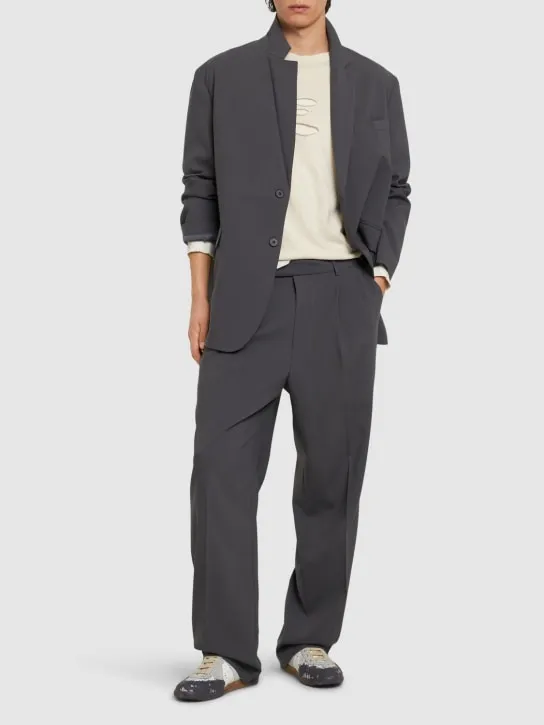 The Frankie Shop   Beo midweight light stretch suit pants 