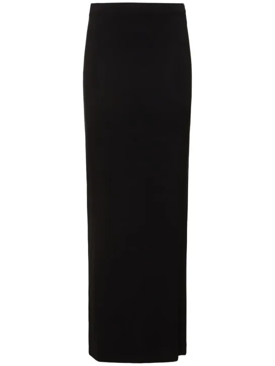 The Frankie Shop   Ella stretch viscose maxi skirt 