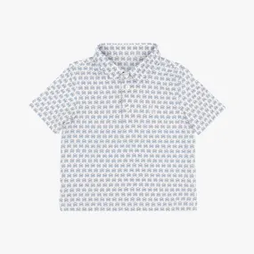 The Lil' Blue Crab | Performance Polo | The Blue Crab - White