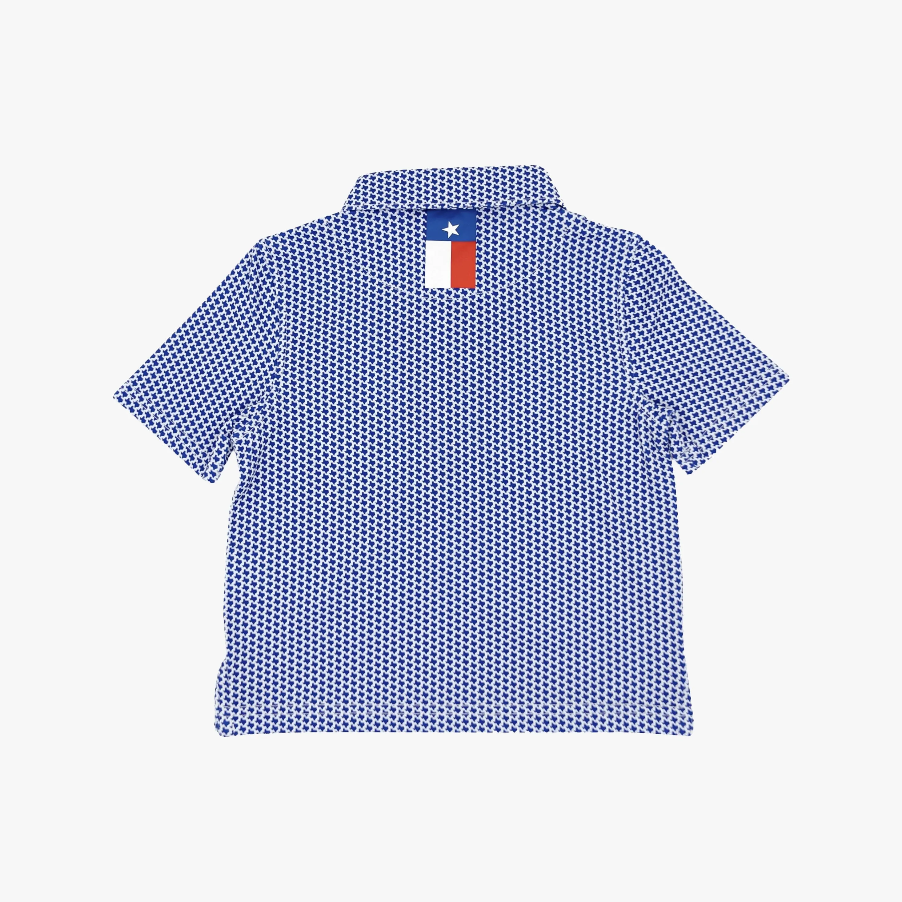 The Lil' Don't Mess | Performance Polo | The Don't Mess - Ocean Blue/White