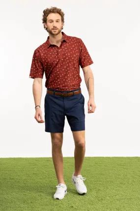 The Smitty Polo - Ship Shape Cherry