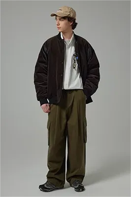 TIKIMOMOKA コーデュロイブルゾン TMK044