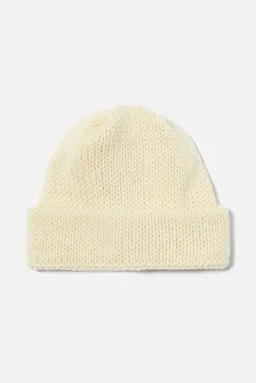 Universal Works - Short Watch Cap In Ecru British Wool