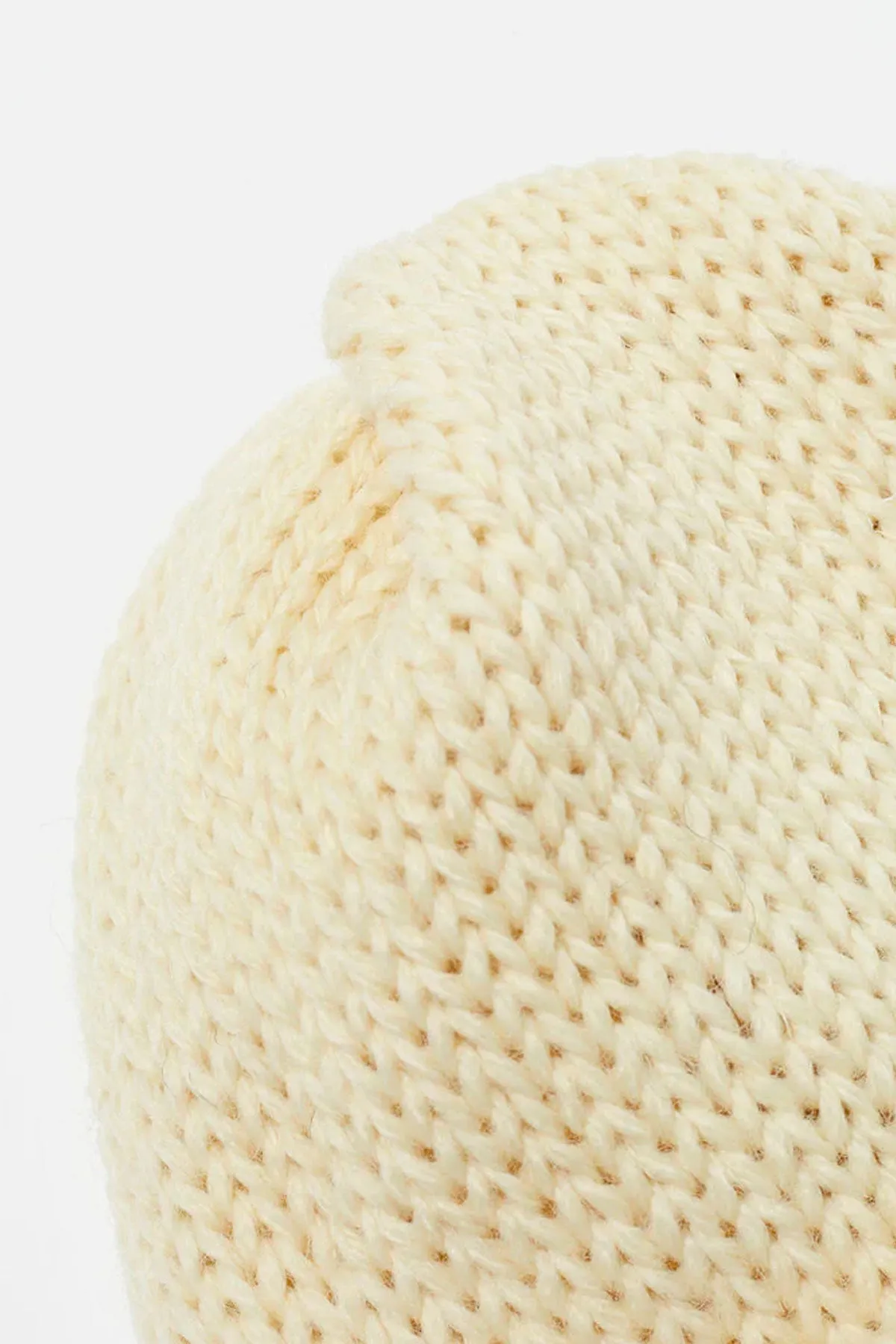 Universal Works - Short Watch Cap In Ecru British Wool