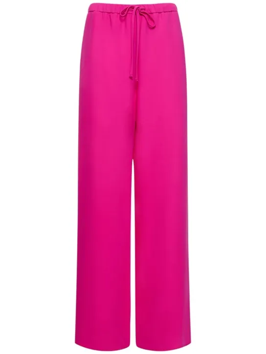 Valentino   Cady couture high waist wide pants 