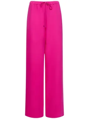 Valentino   Cady couture high waist wide pants 