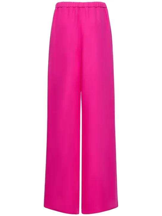 Valentino   Cady couture high waist wide pants 