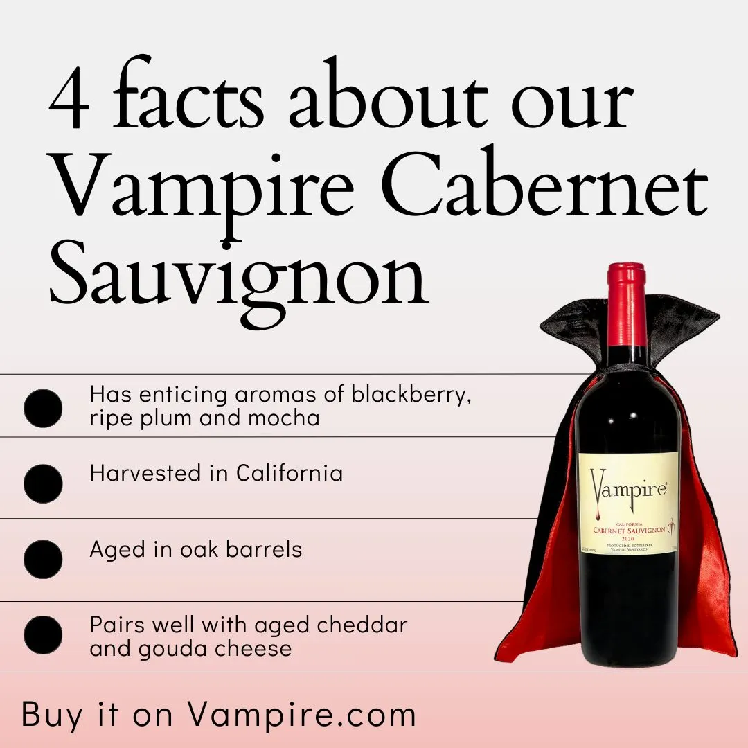VAMPIRE® CABERNET GIFT SET - With Cape & Novel