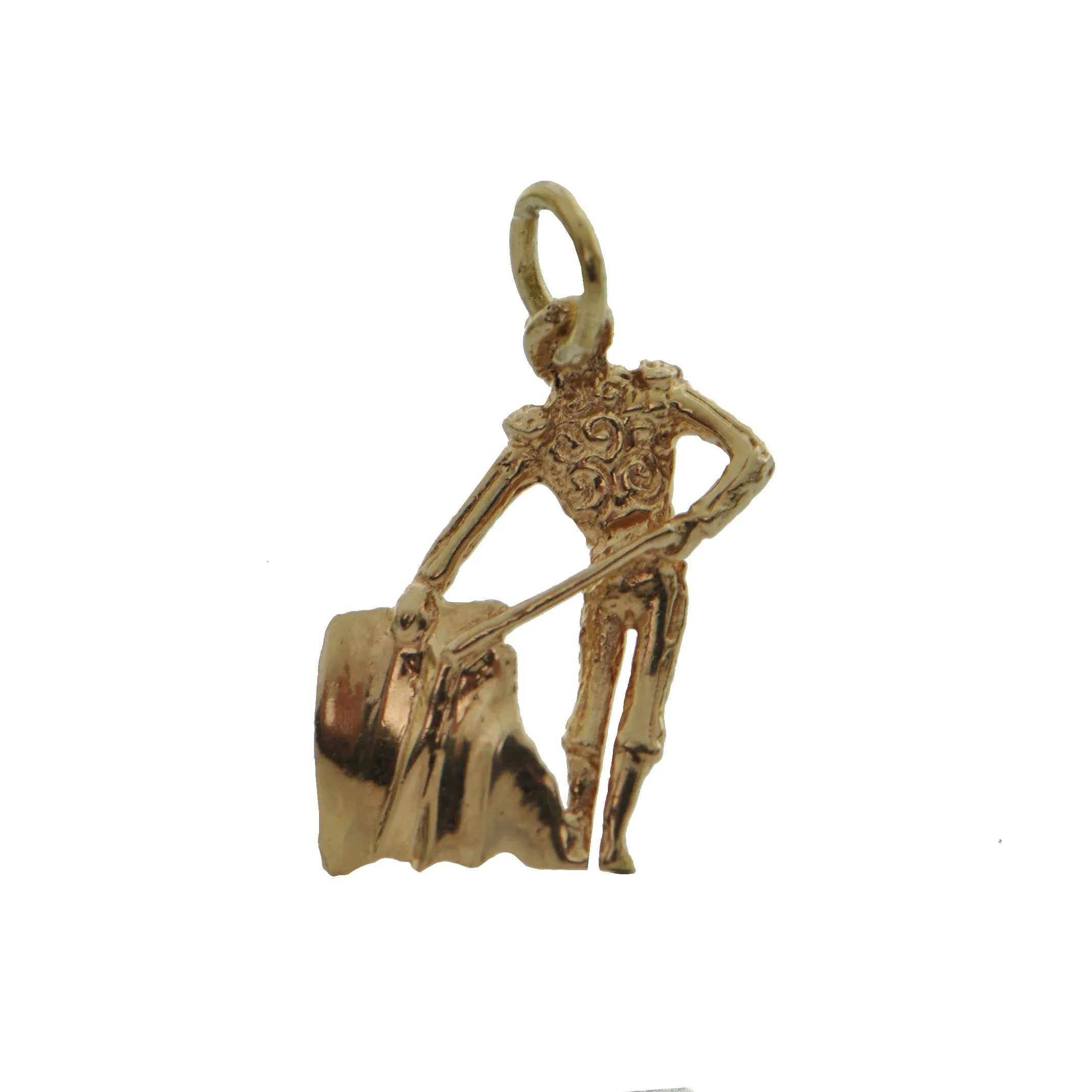 Vintage 14k Yellow Gold Matador Charm