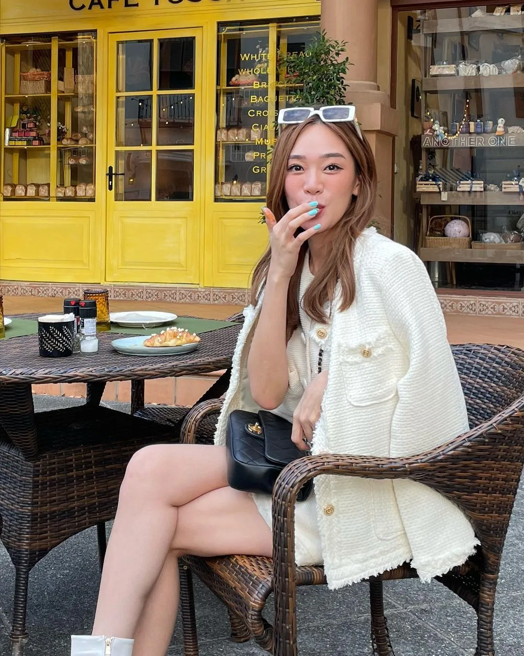 White Tweed Jacket