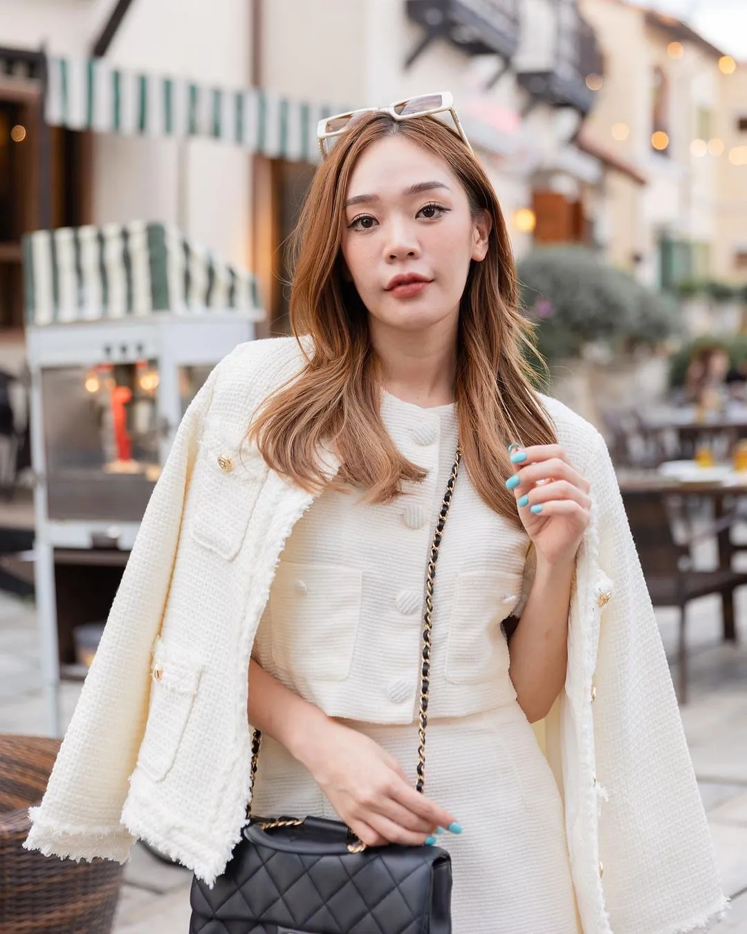 White Tweed Jacket