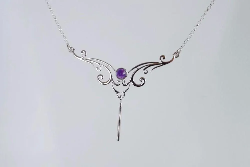 Wispy Skies Medium Necklet